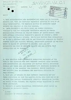 Teletype document