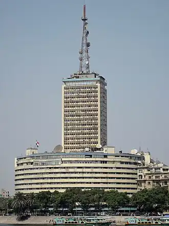 Maspiro Building (Egyptian Radio & Television Union HQ)