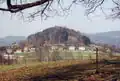 The Kaiserkrone from the foot of the Zirkelstein