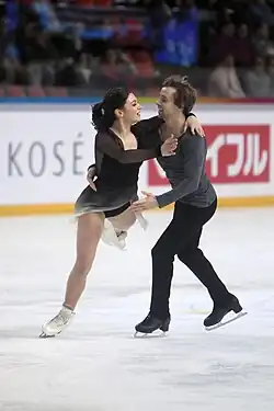 Kaitlin Hawayek and Jean-Luc Baker at the 2016 World Junior Championships