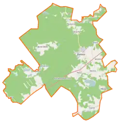 Location of Gmina Kaliska
