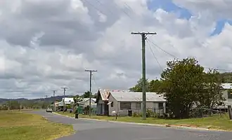 Forest St, the main street of Kalpowar
