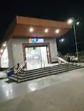 Kalupur Railway Station metro station entrance