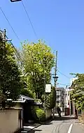 Kamakura Kaido Highway in Hagashimurayama, Tokyo (Northward)