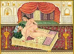 Kama Sutra illustration, circa 19th Century