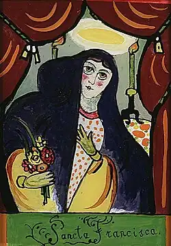 Wassily Kandinsky Sancta Francisca, 1911