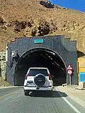 Kandovan Tunnel (southern end) in September 2025