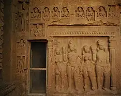 Kanheri Caves statue