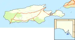 Cuttlefish Bay is located in Kangaroo Island