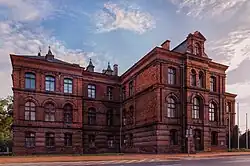 Building of the textile factory management