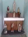 The bad condition in the little chapel at the end of Dorent
