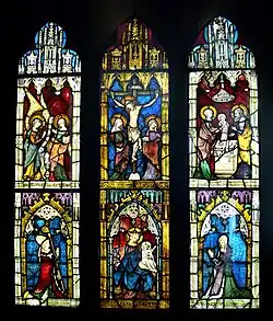 The Crucifixion and Virgin and Child in Majesty, Cologne Cathedral (1340)