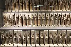 Tang-style statuettes from the tomb. Kharakhorum Museum.[12]