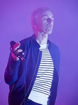 Hyde performing in 2016