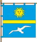 Flag of Karolino-Buhaz rural hromada