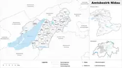 Location of Nidau District