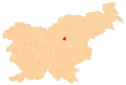 Location of the Municipality of Tabor in Slovenia