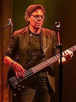 Kasim Sulton performing with Todd Rundgren at the Knight Theater in Charlotte, NC - July 2025