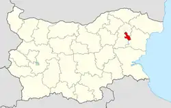 Kaspichan Municipality within Bulgaria and Shumen Province.