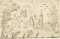 Castle with moat, Rijksmuseum, Amsterdam