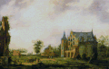 Painting of the Wouw Castle (1775)