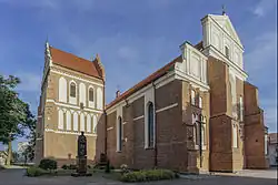 Gothic Cathedral of Saint Michael the Archangel in Łomża
