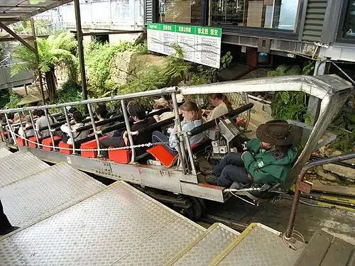 Katoomba Scenic Railway originally hauled coal.