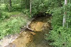 Kayaderosseras Creek crossing Depot Rd Road in Corinth NY