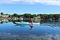 Kayaker on the Lake