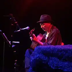 Kazuki Tomokawa, performing at Bootleg Theater Los Angeles, November 2017