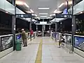 Interior of the station