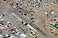 Aerial view of Keetmanshoop railway station 2017