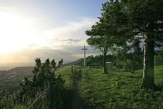 The way to the White Cross on the Kehlen (1,001.3&nbsp;m)
