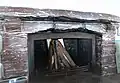 Fireplace in the Kehlsteinhaus, a gift from Mussolini.[24]