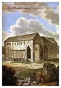 Monastery of Steinbach of the present century, watercolour on paper, around 1800.