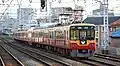 Set 8005 in the original livery in April 2008