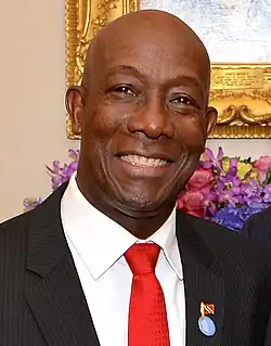 &nbsp;Trinidad and Tobago Keith Rowley, Prime Minister