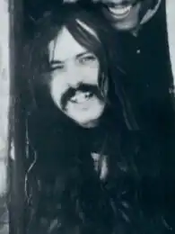 Knudsen as part of the Doobie Brothers in 1974