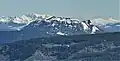 Southwest aspect of Kelly Butte seen from Sun Top