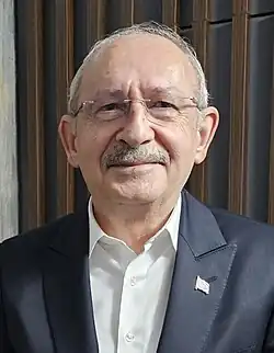 Runner up in 2023 Kemal Kılıçdaroğlu