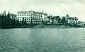 View of the Grand Hotel from Štrbské Pleso