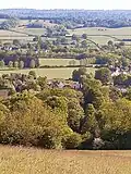Kemsing from the North Downs