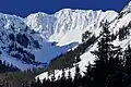 Kendall Peak, east aspect in winter