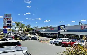 Kenmore Village shopping centre, 2021