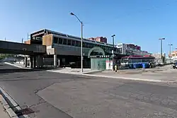 Exterior of the station