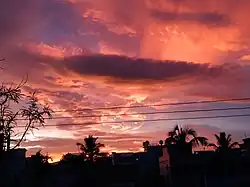Sunset in keonjhar