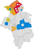 2007 results map
