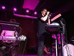 Kevin Garrett performing at The Demo in St. Louis, Missouri.