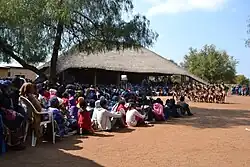 Image 2Typical Kgotla setting (from Tswana people)