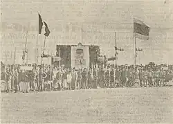 Inauguration ceremony of a stadium in Ninh Bình